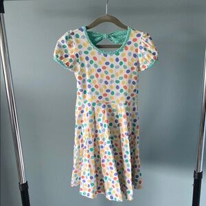 Eleanor Rose Jelly Bean Eggs Knit Twirl Dress
